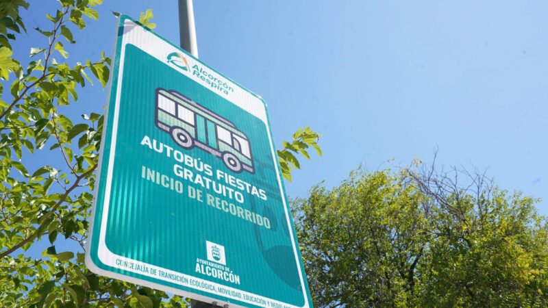 Autobuses gratuitos en Alcorcón para Fiestas Patronales con servicio especial y paradas a demanda