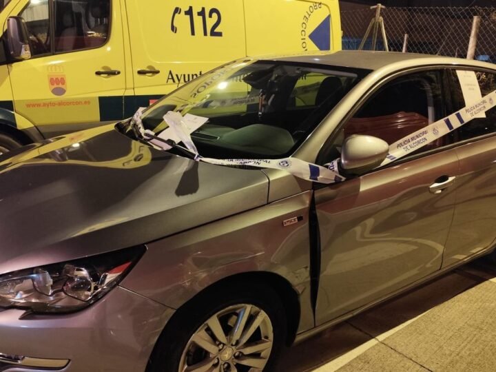 Alcorcón: conductor herido tras accidente y detenido con drogas en su vehículo